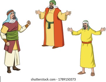 Arab historical figures from the Arab stories