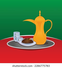 Arabische Gastfreundschaft Arabischer Kaffee und Termine