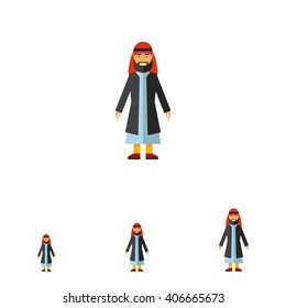 Arab man icon