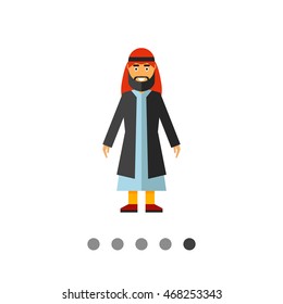 Arab man icon