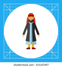 Arab man icon