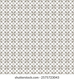 Arab Mosaic Illustration. Islamic Seamless Pattern Background