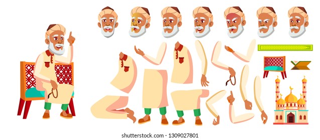 Muslim Old Man Images Stock Photos Vectors Shutterstock