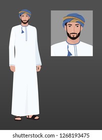 Arab Omani Male Character