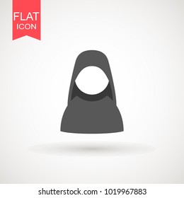 Arab people Icon in trendy flat style isolated on white background. Crowd sign. Persons symbol for your web site design, logo, app, UI. Vector illustration,