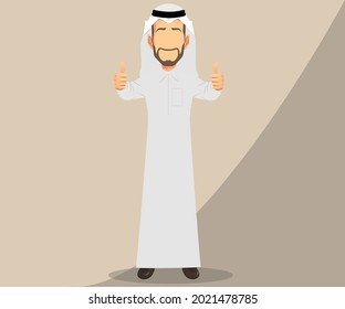 Arab Saudi character design 2021