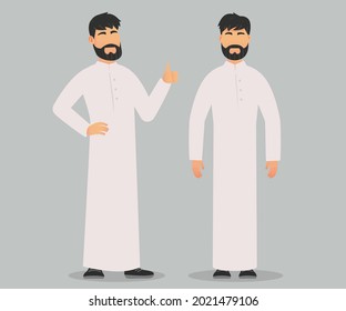 Arab Saudi character design 2021