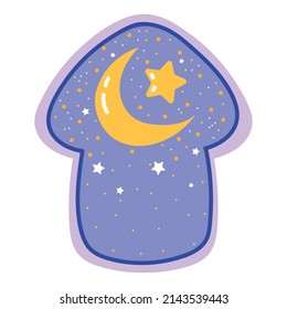arab window night moon and star