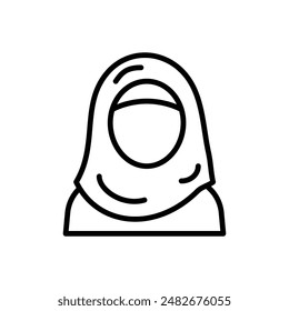 Arab Woman Icon Set Cultural and Traditional Illustrations for Diversity and Inclusion