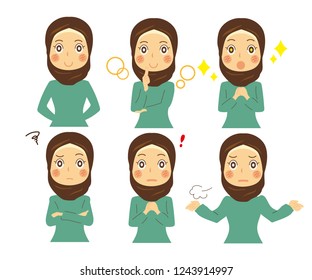 arab woman set2