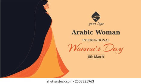 Arab Women's Day, International Women's Day Vector illustration design