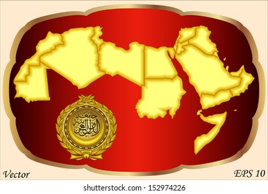 Arab World Map