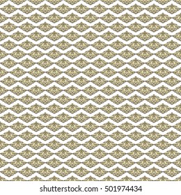 Arabesque abstract seamless background geometric pattern. Flyer template with abstract Muslim ornament pattern.