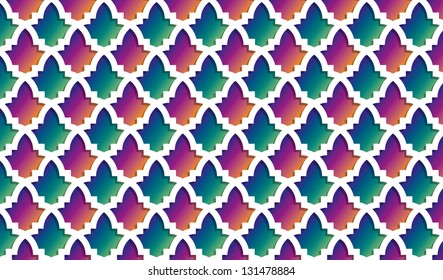 Arabesque Architecture Background. Islamic Design