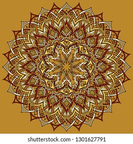 Arabesque color doodles sketch Vector Illustration For Design Backgrounds. Vector Illustration. Can Be Used For Textile, Greeting Card, Coloring Book, Phone Case Print