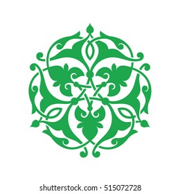 Arabesque decor. Mandala. Vector Illustration for islamic style design.
