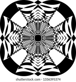 Arabesque flamenco dancers illusion on transparent background arabesque graphic design