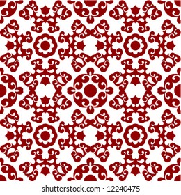 arabesque floral pattern