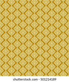 Arabesque flower Seamless Pattern. Muslim Background for presentation, flyer or brochure. Abstract Background geometric pattern. Vector illustration