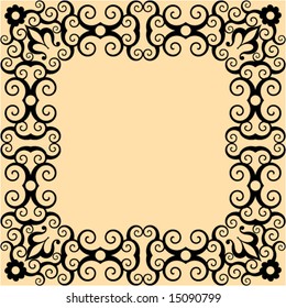arabesque frame