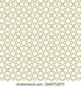 arabesque Islamic art seam pattern