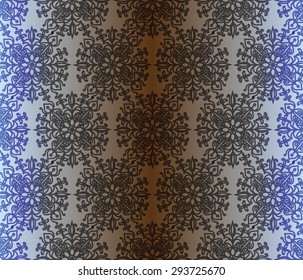Arabesque Islamic oriental pattern ornament. Vector