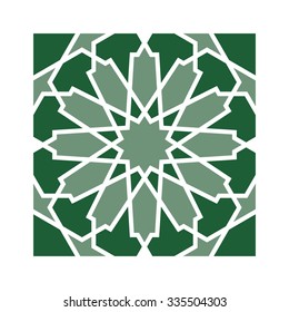 arabesque motif. vintage motif. vector icon.