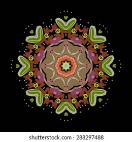 Arabesque ornament for your design, vector illustration