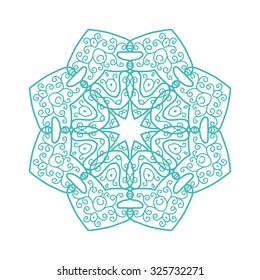 Arabesque ornament for your design, vector illustration