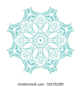 Arabesque ornament for your design, vector illustration