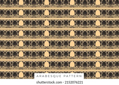 Arabesque pattern design and background art