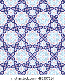 Arabesque. Pattern in Moorish style. Arab seamless texture. Element of design. Islamic  background. Oriental ornament.

