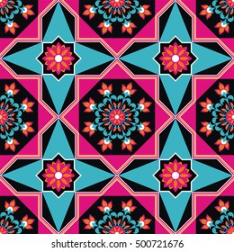 Arabesque. Pattern in Moorish style. Arab seamless texture. Element of design. Islamic  background. Oriental ornament.