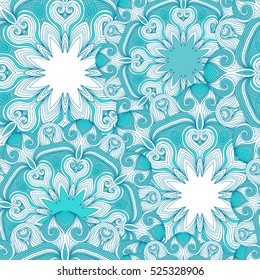 Arabesque seamless pattern, mandala, ornate pattern