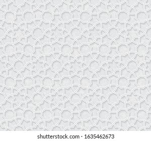 Arabesque Star Pattern Grunge Light Grey Stock Vector (Royalty Free ...