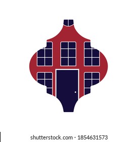 Arabesque Tile Christmas Ornament Vector Illustration