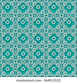 Arabesque vector pattern