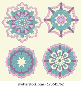 Arabesques. Decorative element for design. Vector illustration.