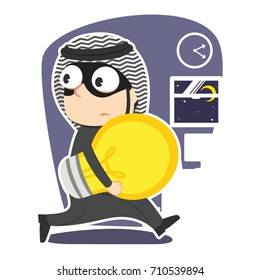 arabian businessman stealing idea