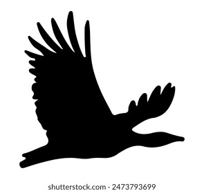 Arabian Bustard vector. Arabian Bustard vector icon in flat style.