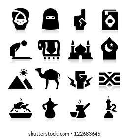 Arabian Culture Icons