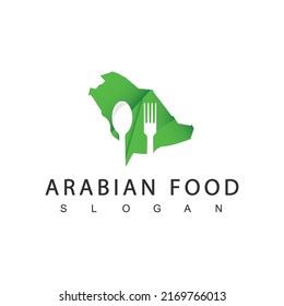 Arabian Food, Cafe And Restaurant Logo