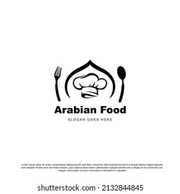 Arabian Food Restaurant Logo Design