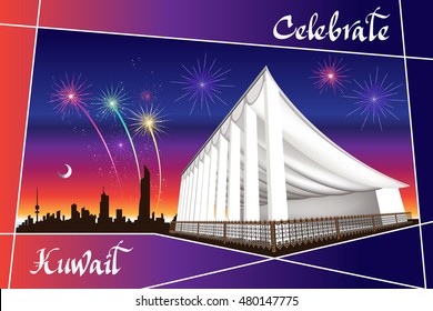 Arabian Landmarks - Celebrate Kuwait - National Assembly