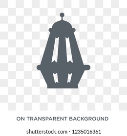 Arabian Lantern icon. Trendy flat vector Arabian Lantern icon on transparent background from Religion  collection. 