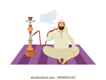 Arab Man Shisha Pipe Images Stock Photos Vectors Shutterstock