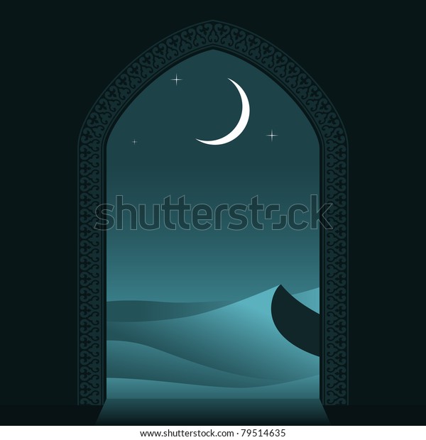 アラビアの夜 ベクターイラスト のベクター画像素材 ロイヤリティ