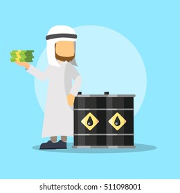 arabian with oil