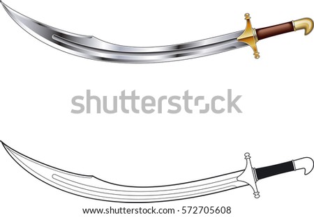 arabian scimitar swords