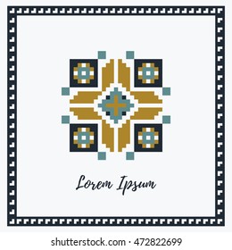 Arabian stylized design element